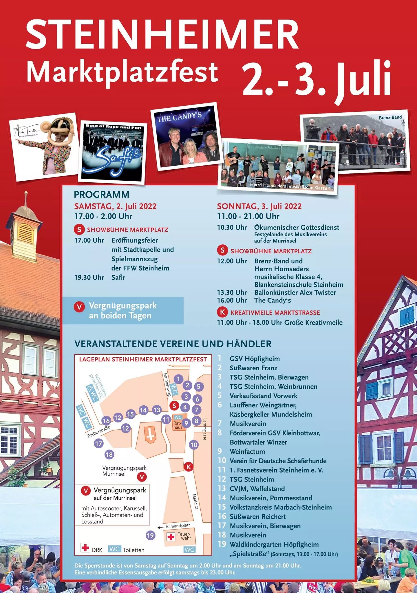 You are currently viewing Marktplatzfest – Der TSG Steinheim 1892 e.V. ist dabei